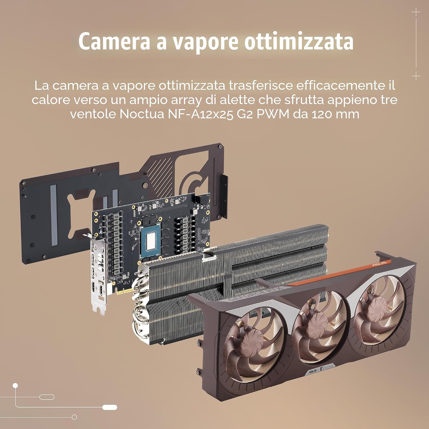 NVIDIA GeForce RTX 5080 Noctua OC Edition - Scheda video - Immagine 2