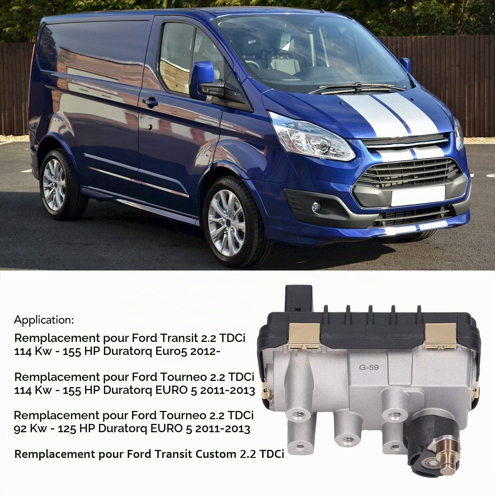 6NW009550 ,construction de haute précision ,forte puissance ,actionneur électrique turbo anti vieillissement pour voiture