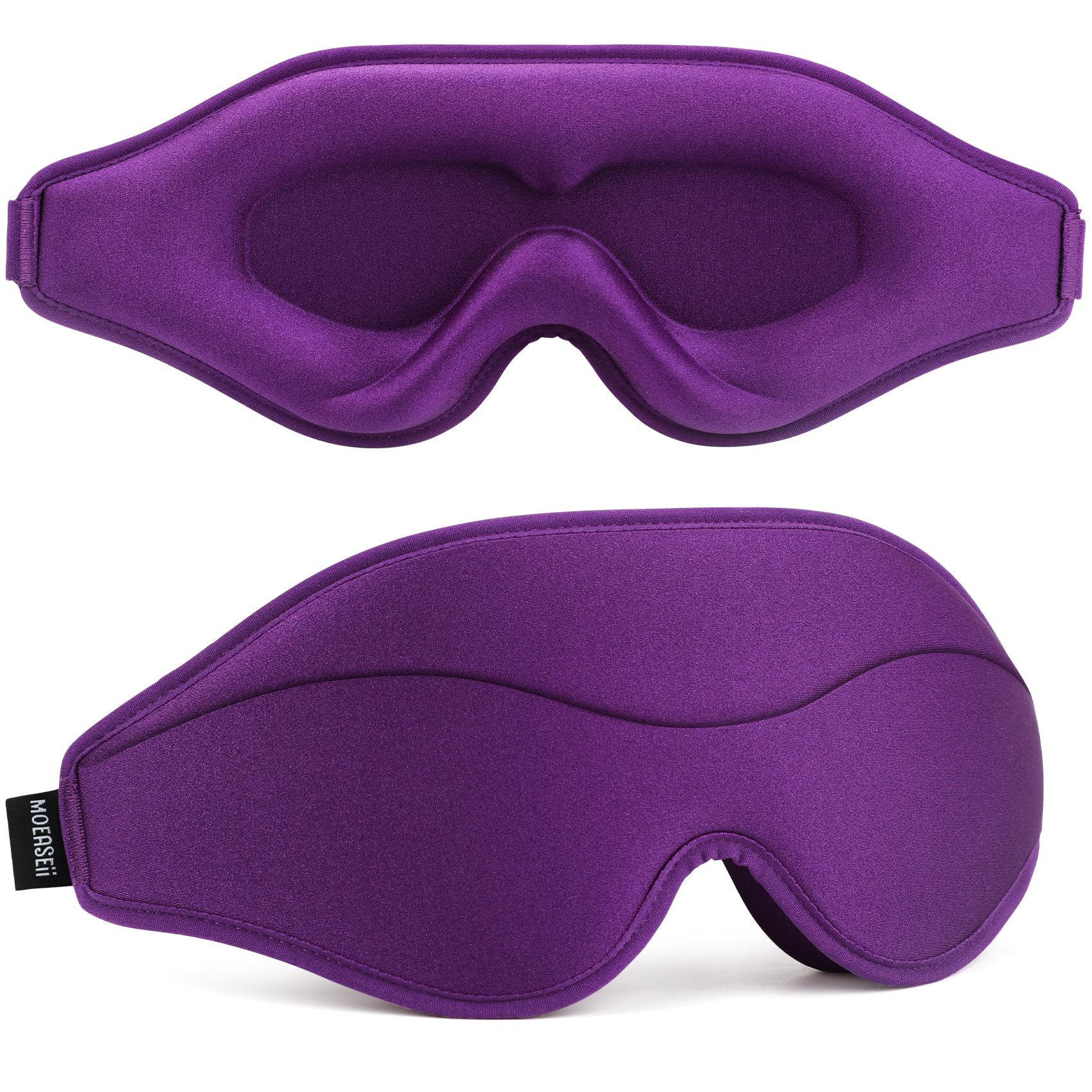 Sleep Mask - Total Blackout 3D Sleeping Mask, Super Lightweight & Silky Soft Eye Mask for Sleeping, Fully Adjustable Fit for Home, Office, Traveling, Meditation, Yoga, Pink — Amazon image 12