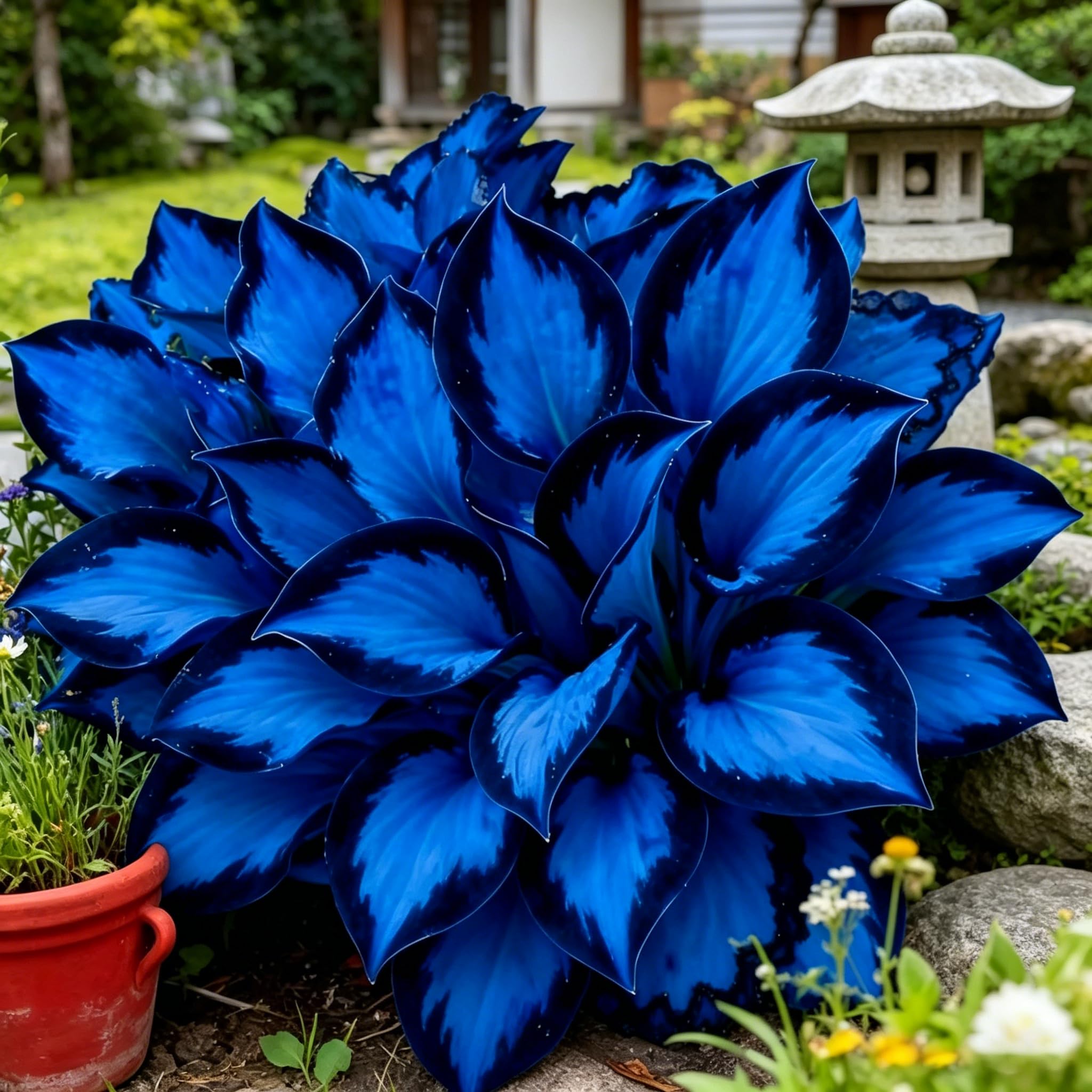 Shade Tolerant Hosta Perennial, Mixed Varieties, Great Ornamental Plants for Outdoor Displays-15Bulbs -h