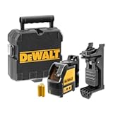 DEWALT Line Laser&comma; Self-Leveling&comma; Cross Line&comma; Red Beam &lpar;DW088K&rpar;