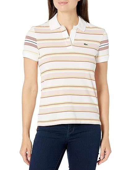 Women's striped polo shirt Outlet