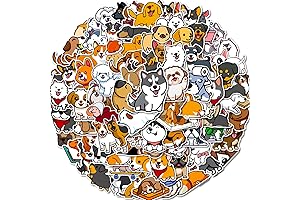 100 Pieces Dog Stickers