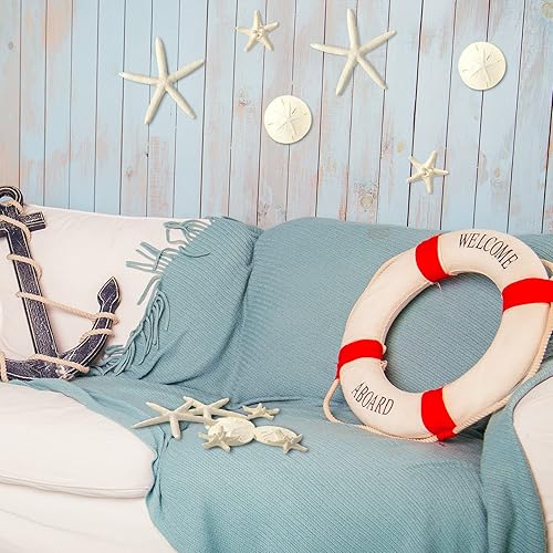 Miniatura 4 de 15 unidades de estrellas de mar y dólares de arena de resina de 2.0 pulgadas, estrellas de mar de 4.7 pulgadas, dólares de arena de 2.3 pulgadas,