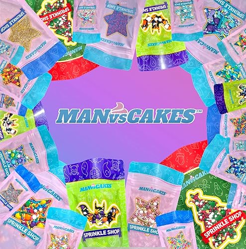 Miniatura 7 de Manvscakes | Mezcla de espolvoreo para servicio de labios | Gránulos de San Valentín | Gránulos de galletas | Gránulos para pasteles | Gránulos rosa