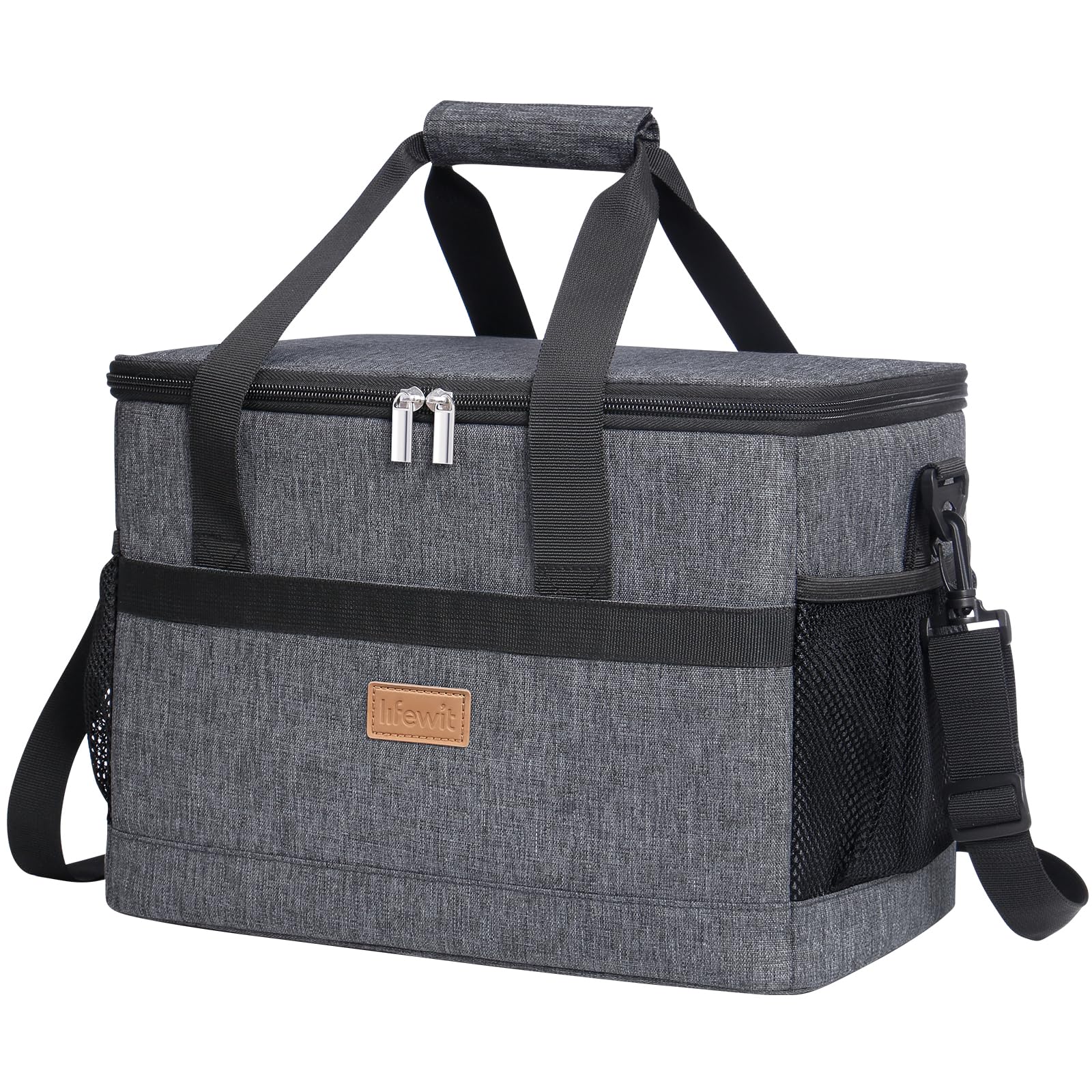 Lifewit Cooler Bag 30 Cans Collapsible and Insulated Large Lunch Bag Leakproof Soft Cooler Portable for Camping/BBQ/Family Outdoor Activities