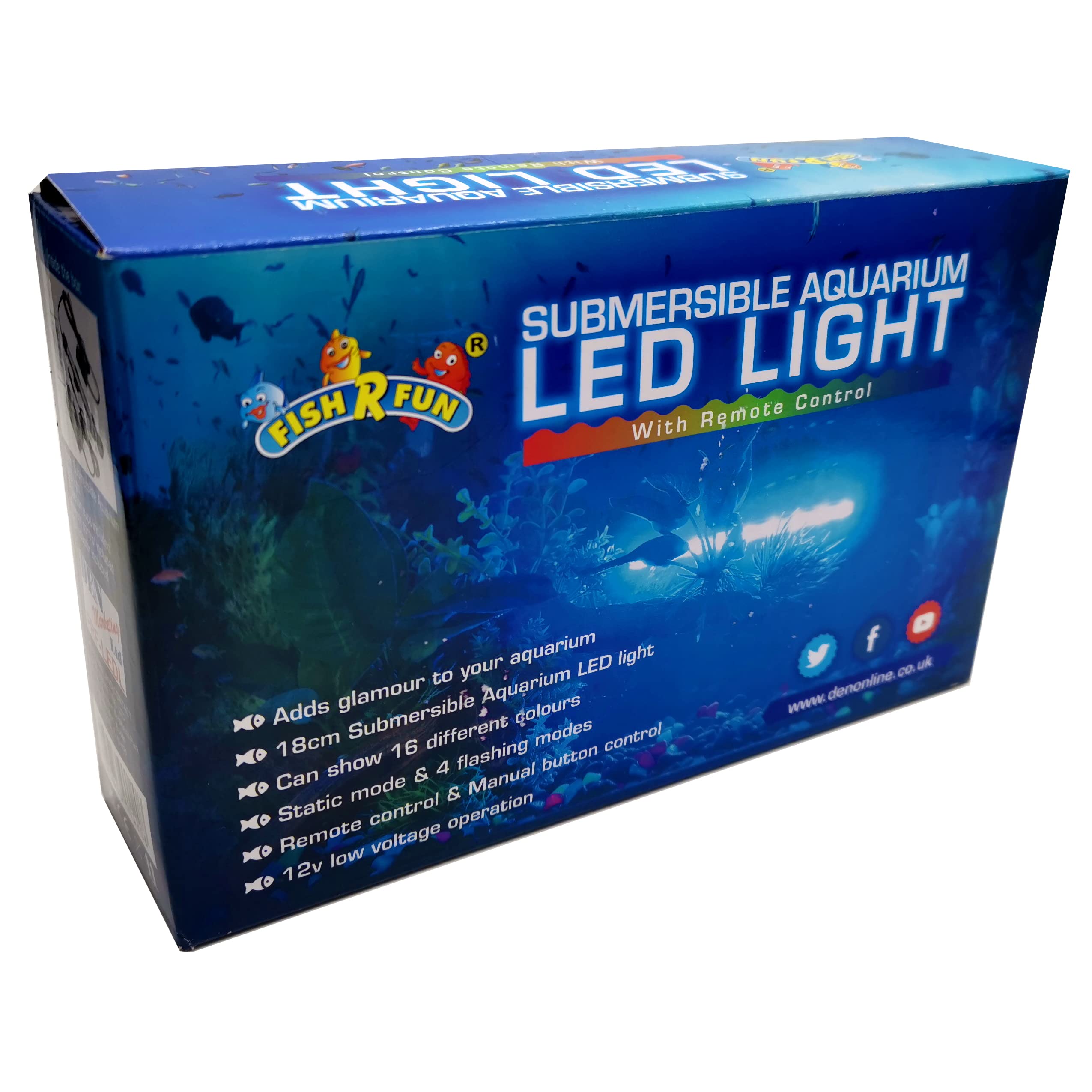 FISH R FUN Submersible LED Light with Remote