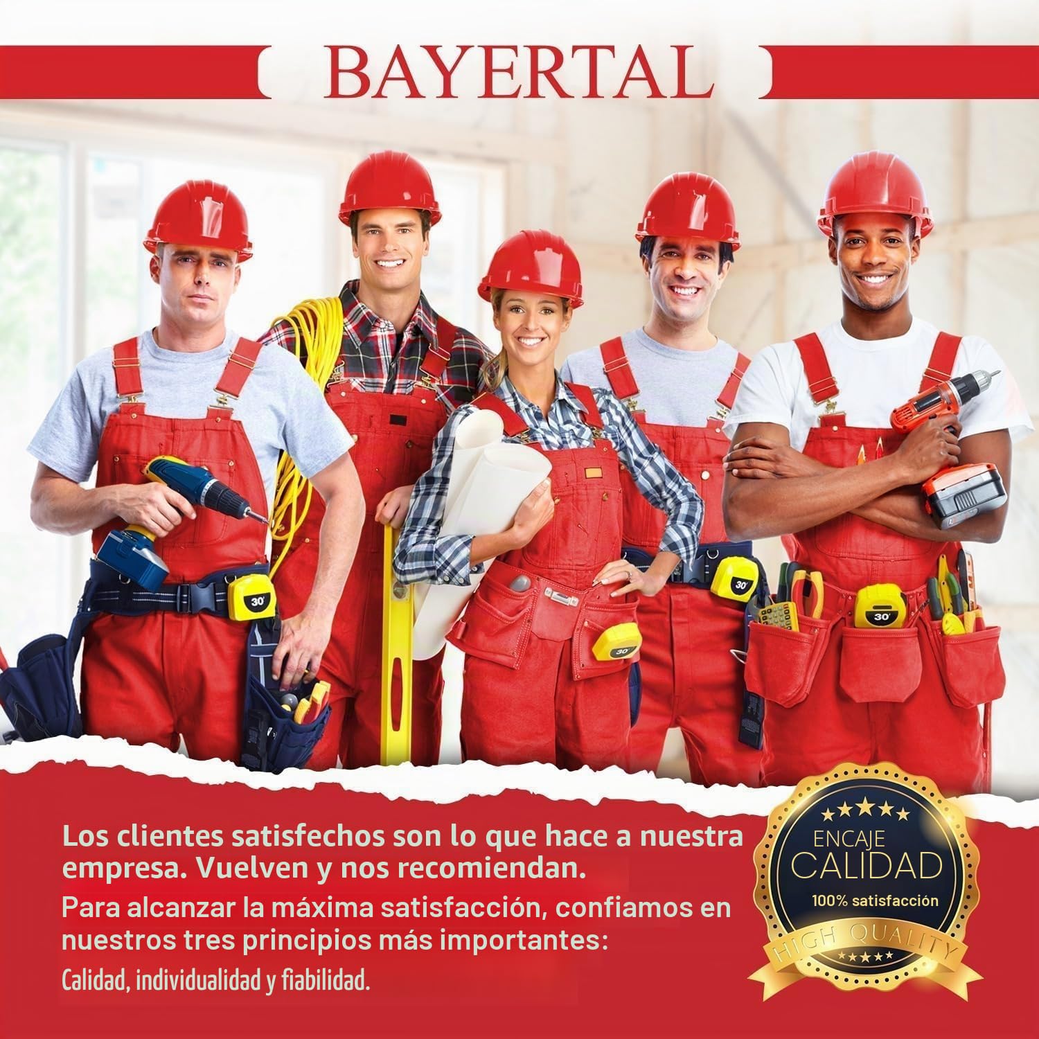 BAYERTAL® Plato de desbaste diamantado 125 mm – Para pintura de fachada, madera, recubrimientos epoxi y más – Copa diamantada 125 mm con recubrimiento de diamante al vacío