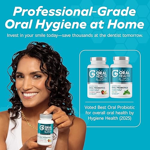 Miniatura 8 de Kit de cuidado dental 6 en 1 Productos de higiene bucal para adultos probióticos orales para dientes y encías, pasta de dientes nano hidroxiapatita,