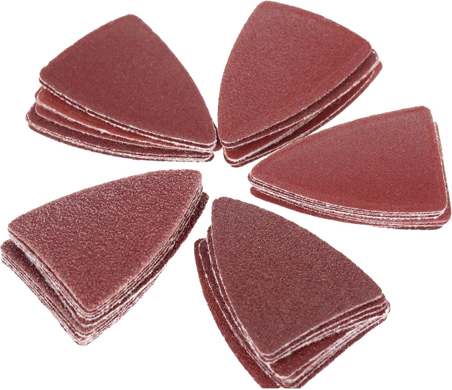 Sander Sandpaper 75Pcs Mix Sanding Paper+2Pcs Sanding Pad Oscillating Multi-tool For Multi-function Power Tools Cutting