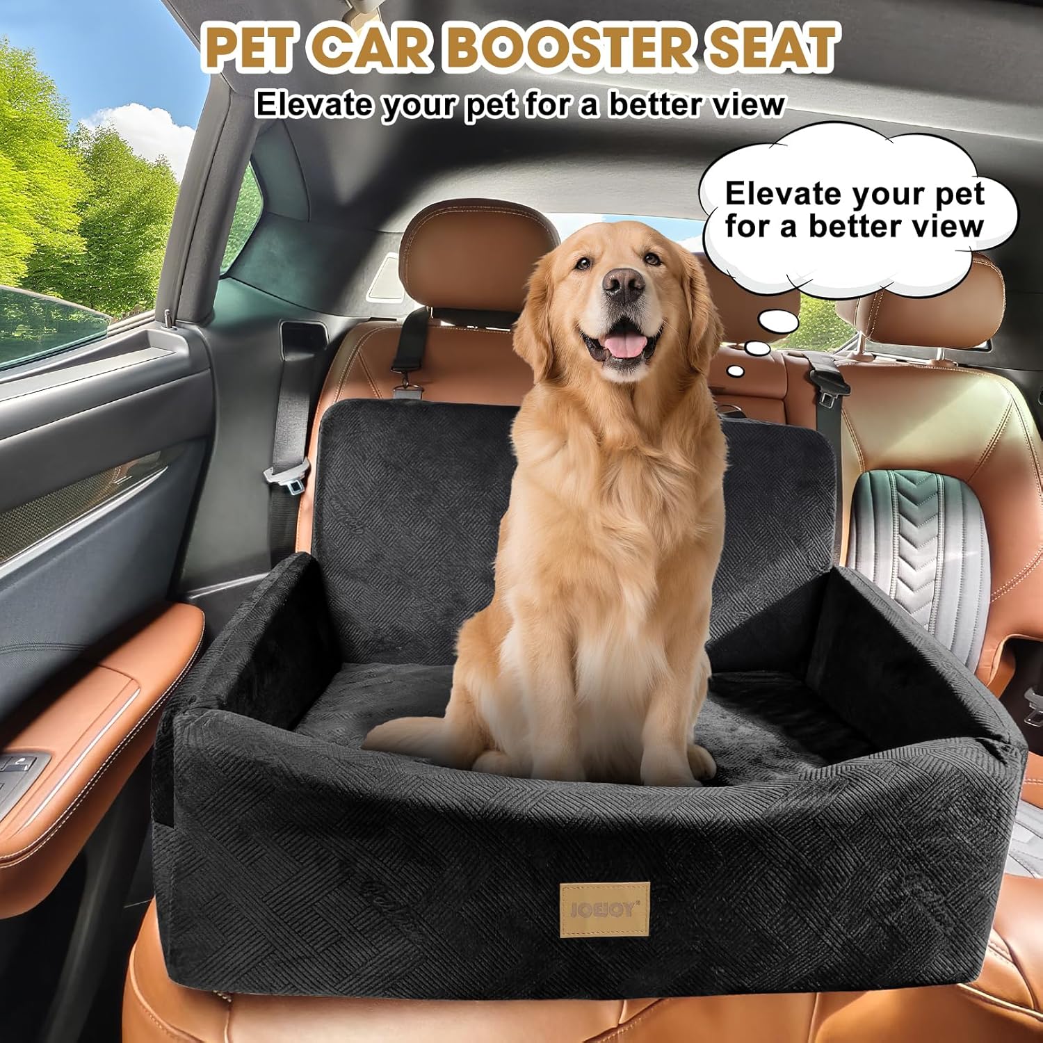 Ultimate Comfort for Your Pup: Review of the JOEJOY Dog Car Seat