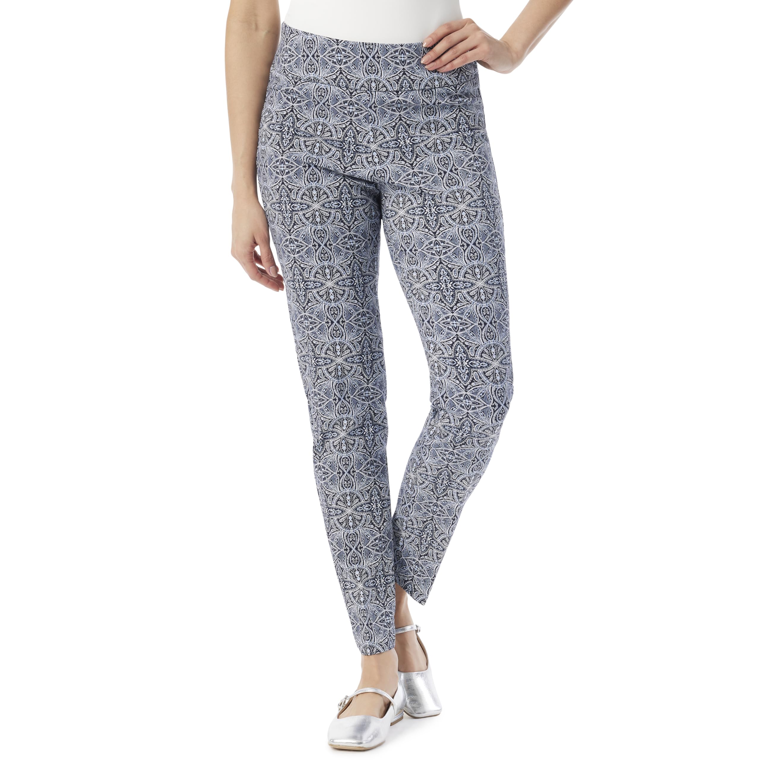 Gloria Vanderbilt Womens Pull on Tummy Slimmer Trouser Pant Standard