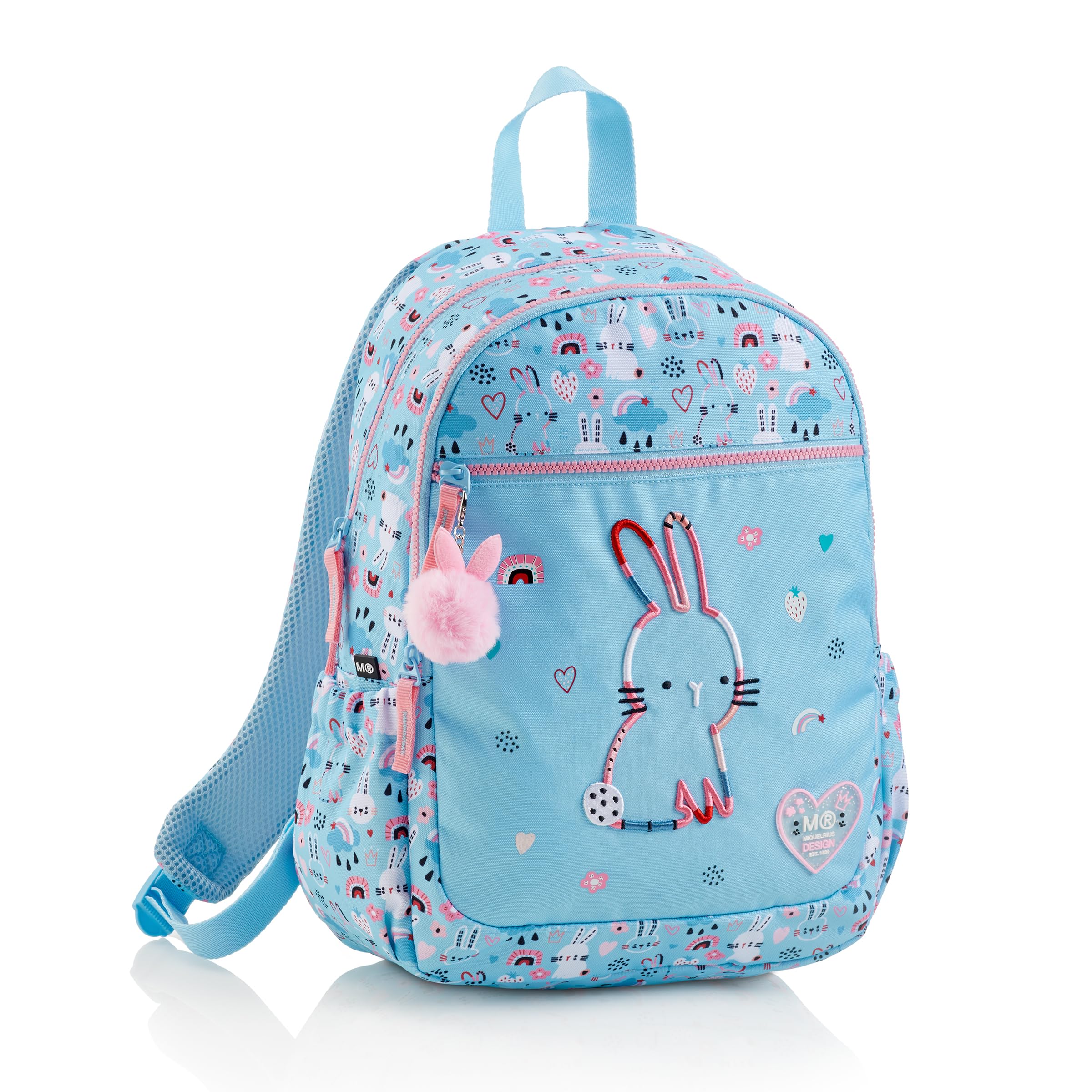 Miquelrius Bunny Bliss Triple Bliss Bliss Plecak Triple Lisboa Unisex Dzieci Niebieski, Duży, Niebieski, L