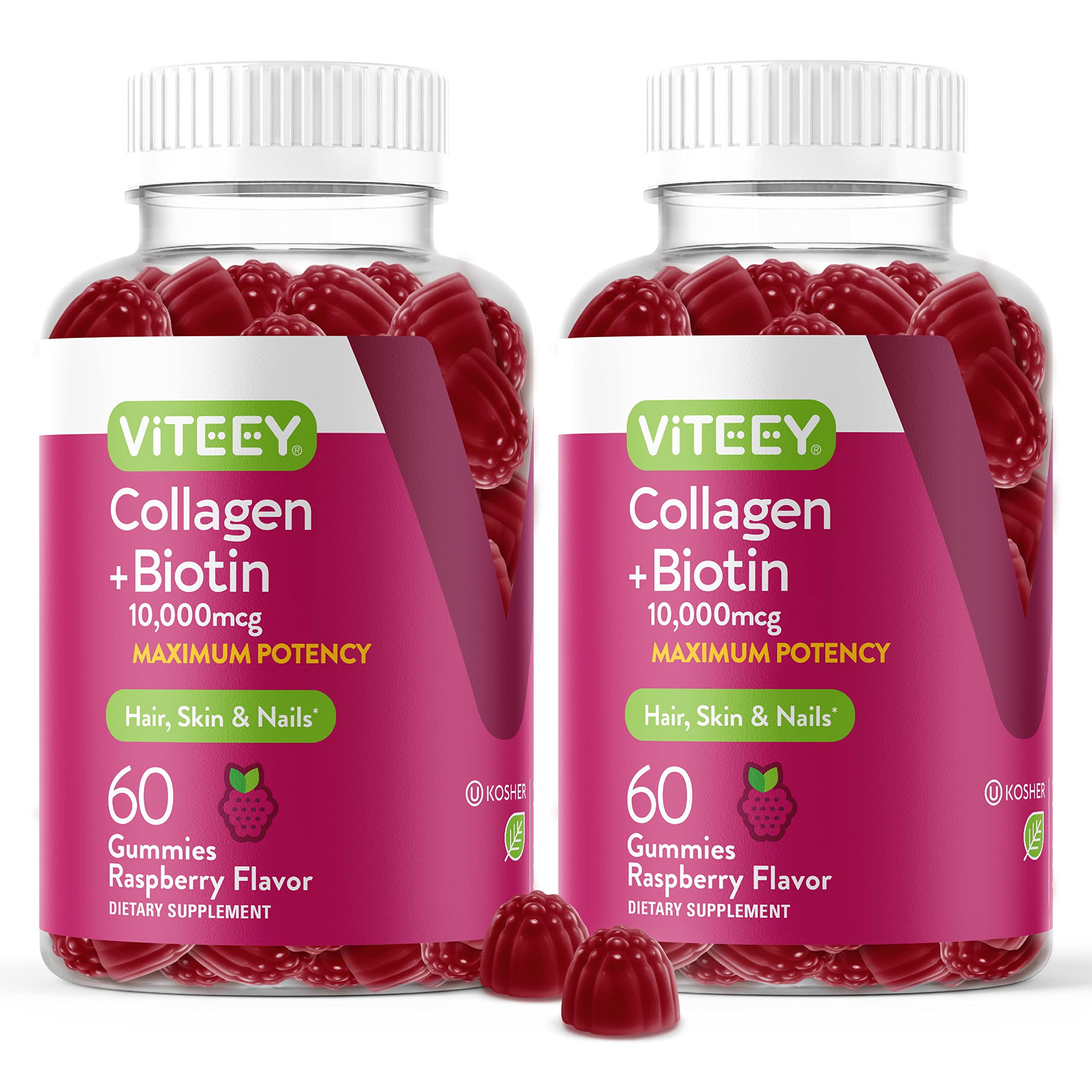 Viteey Collagen Gummies with Biotin
