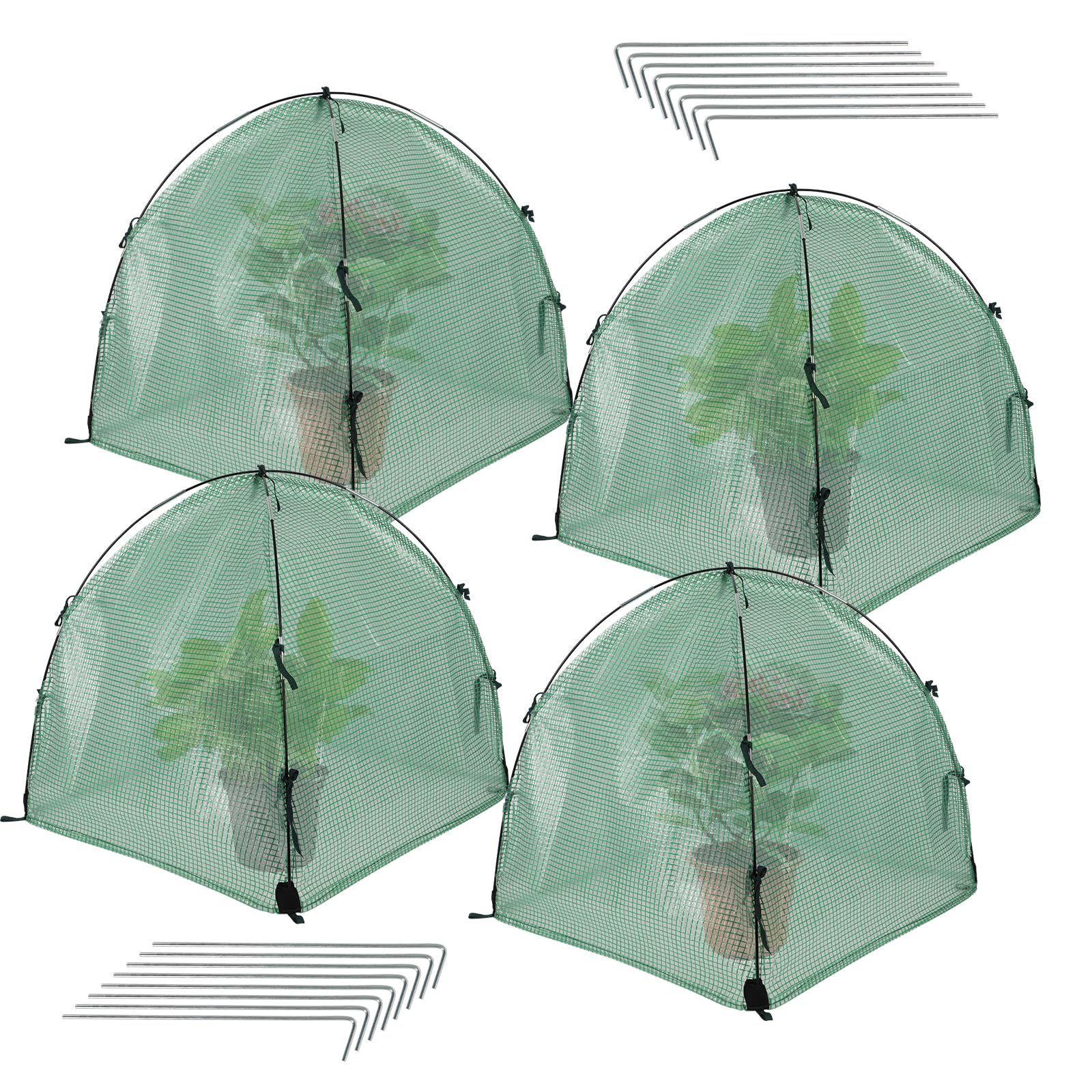 Plant Protection Winter Greenhouse Tent, Vegetable Insulation Cover, Frost Protection for Fruit and Vegetables, Animal-Proof (1) โ image 1