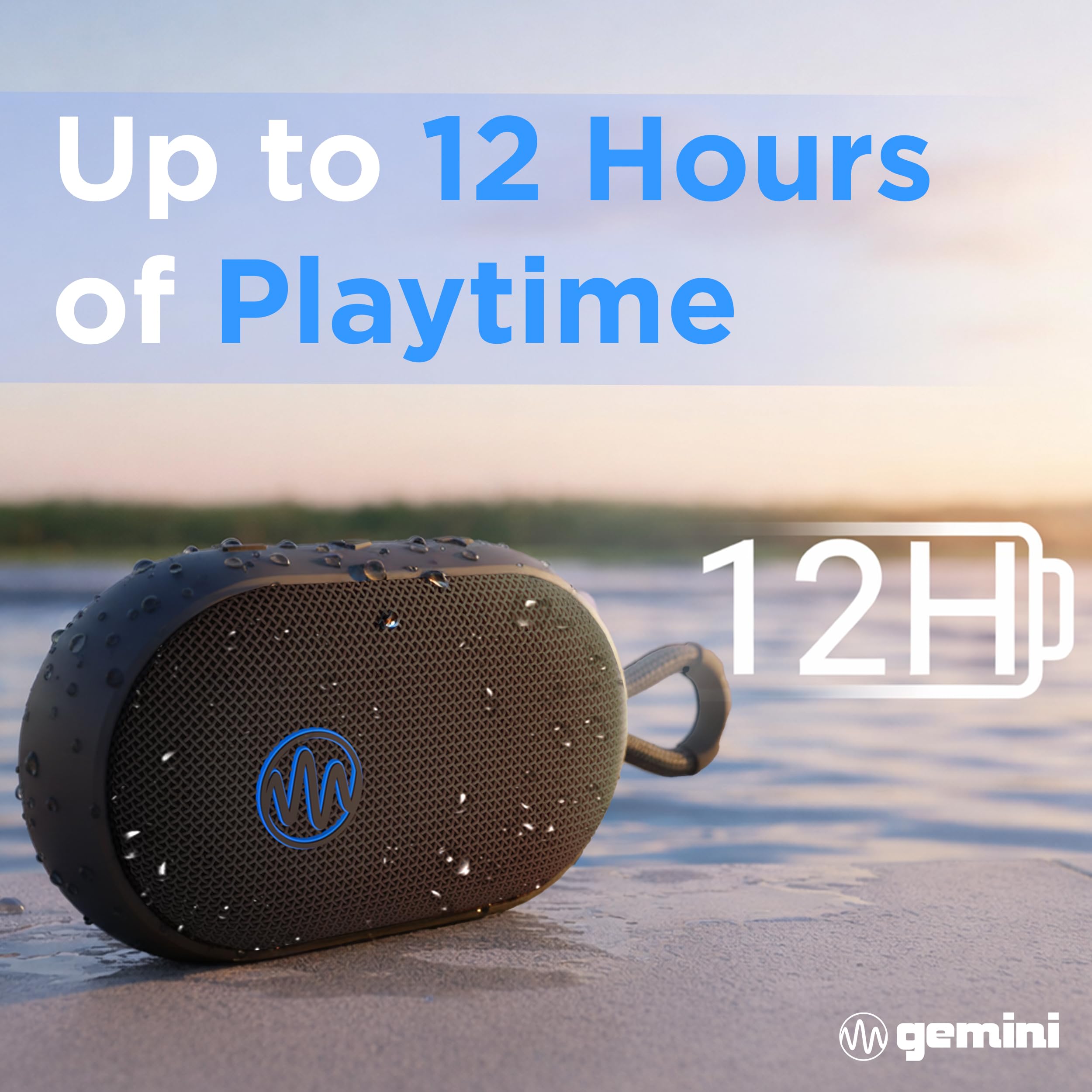 Amazon.com: Gemini Mini Bluetooth Speaker - Small Portable