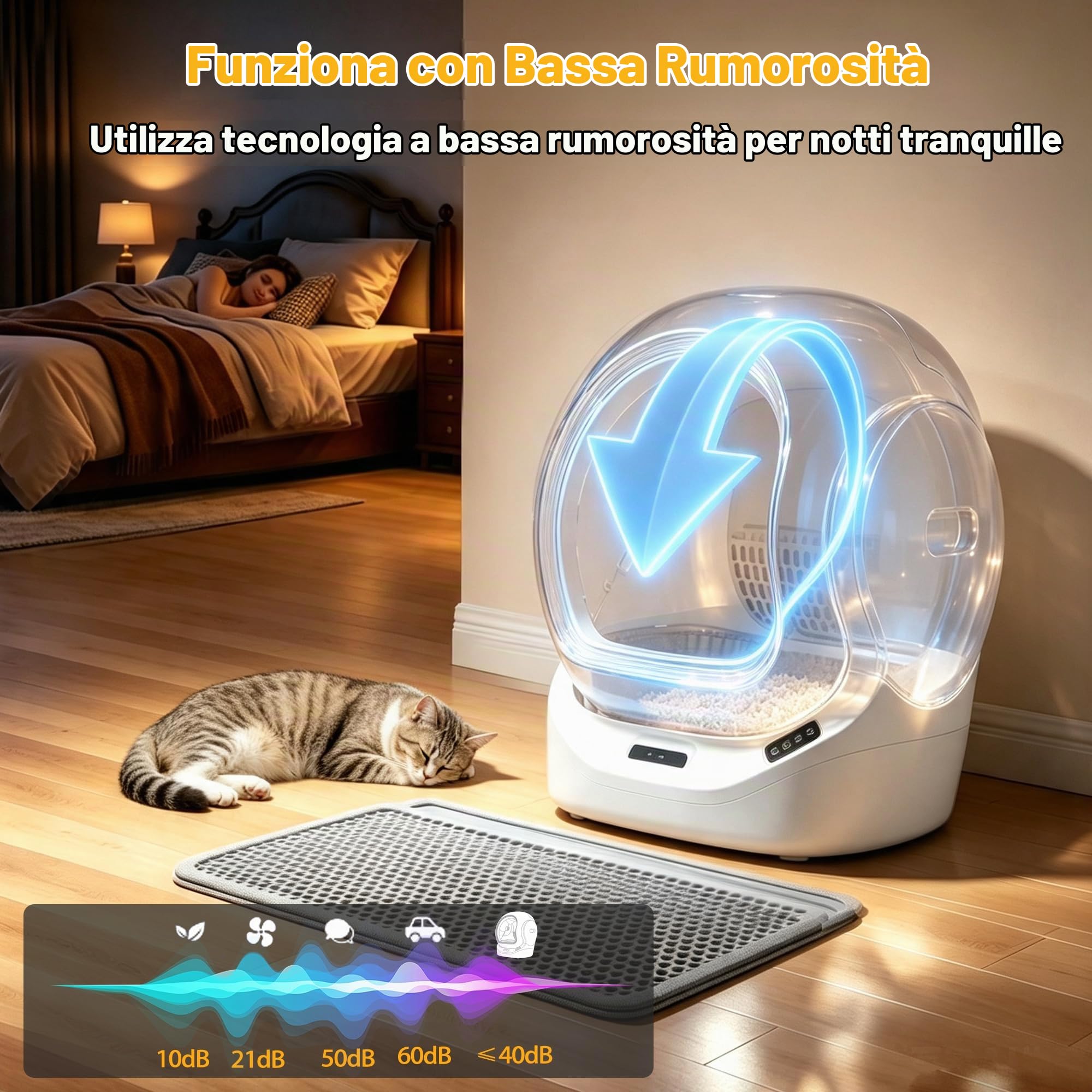 Cryptolpyr Lettiera Gatto Autopulente · Lettiera Automatica — immagine 7 di 16