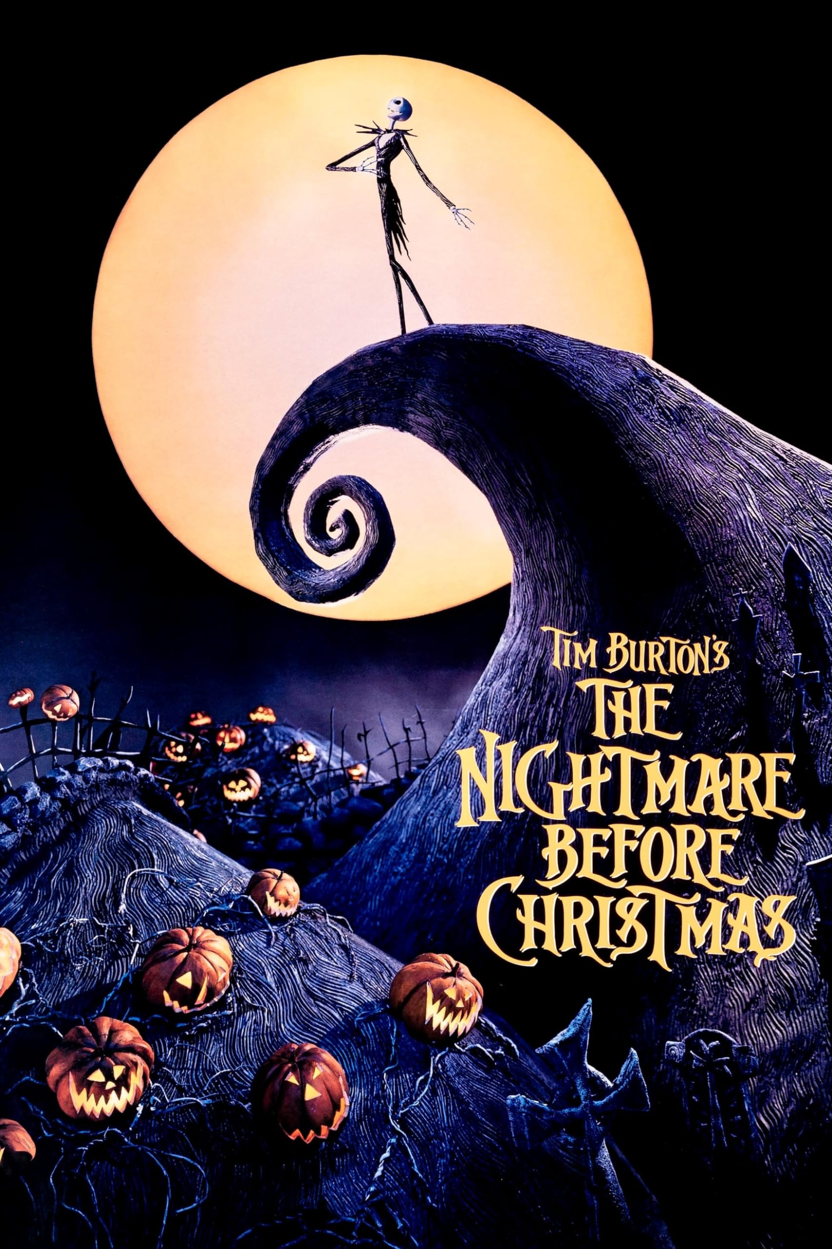 Craftylittlepenguin Multi The Nightmare Before Christmas Movie Poster 2023 Print Unframed A3 A2 A4 Maxi Art Wall Art Home Decor Movies Cinema Memorabilia Halloween - 2284 (A2-420 X 594 Mm)
