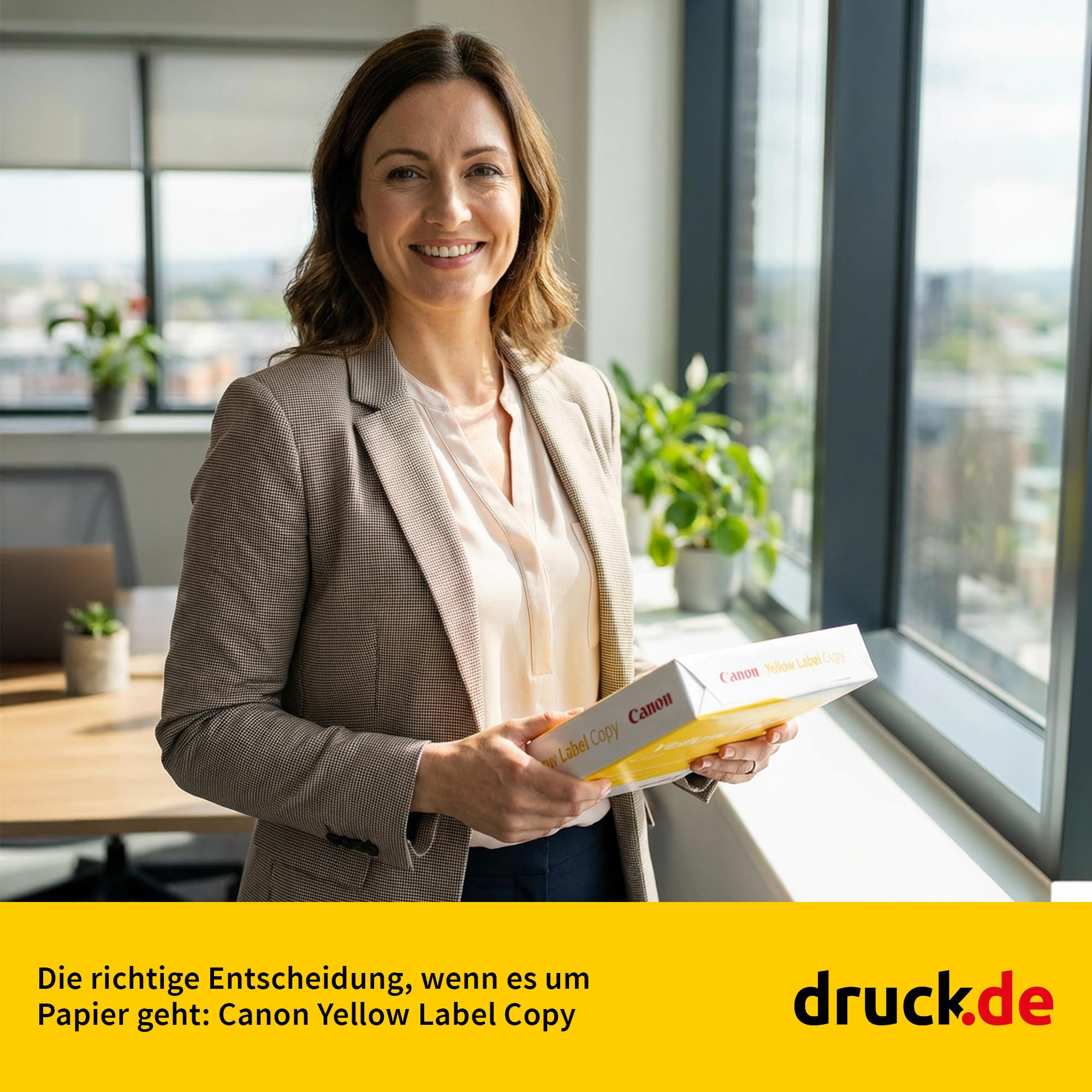 Canon Druckerpapier A4 Kopierpapier - CIE150-80 g/m² - 50.000 Blatt | Canon Druckerpapier und Kopierpapier DIN A4, 50.000 Blatt, 80 g/m², CIE150, weiß, Büro und Home Office