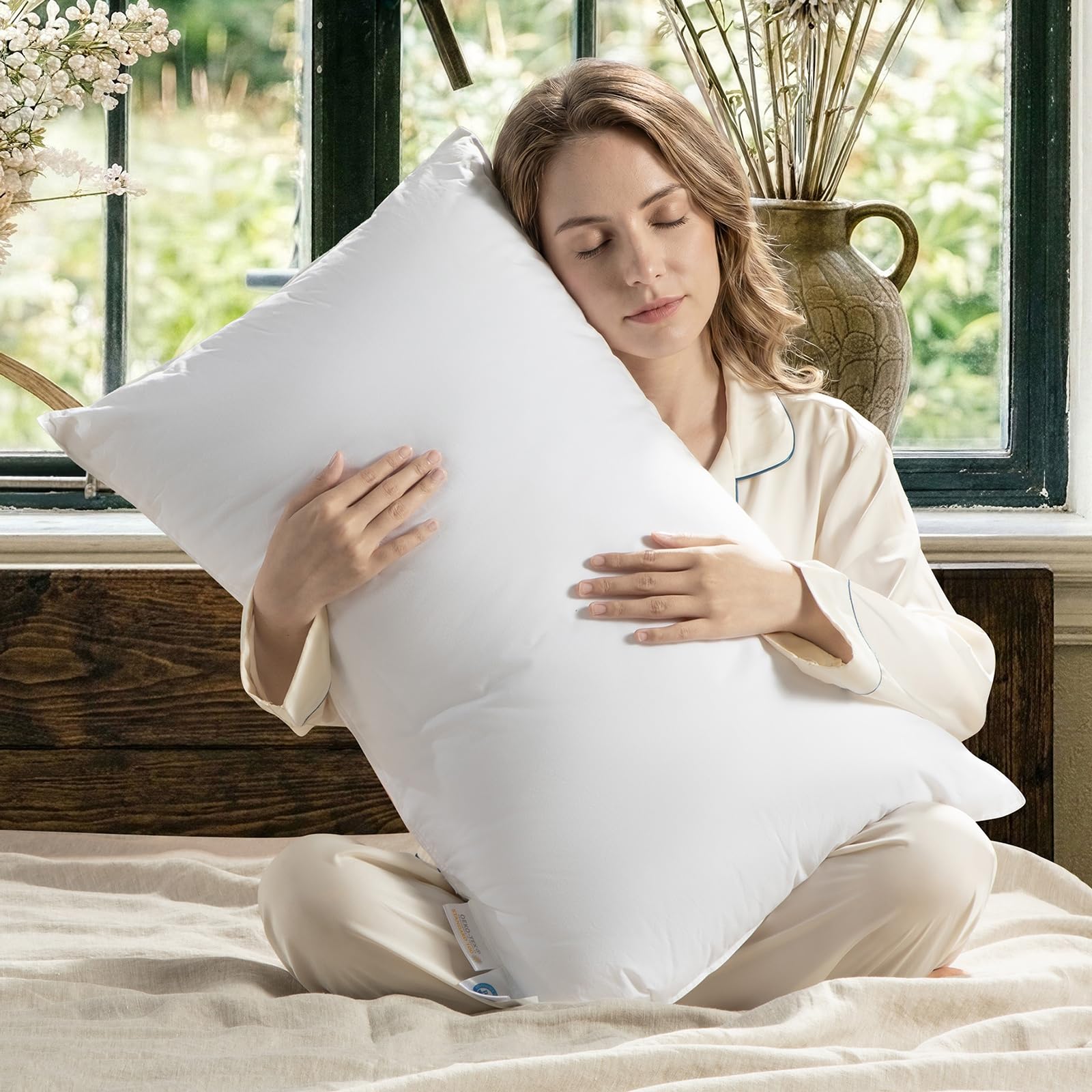View 1 of ***STOCK PHOTO FOR REFERENCE ONLY***Soft Bed Pillow-Standard-(Pack of 1)