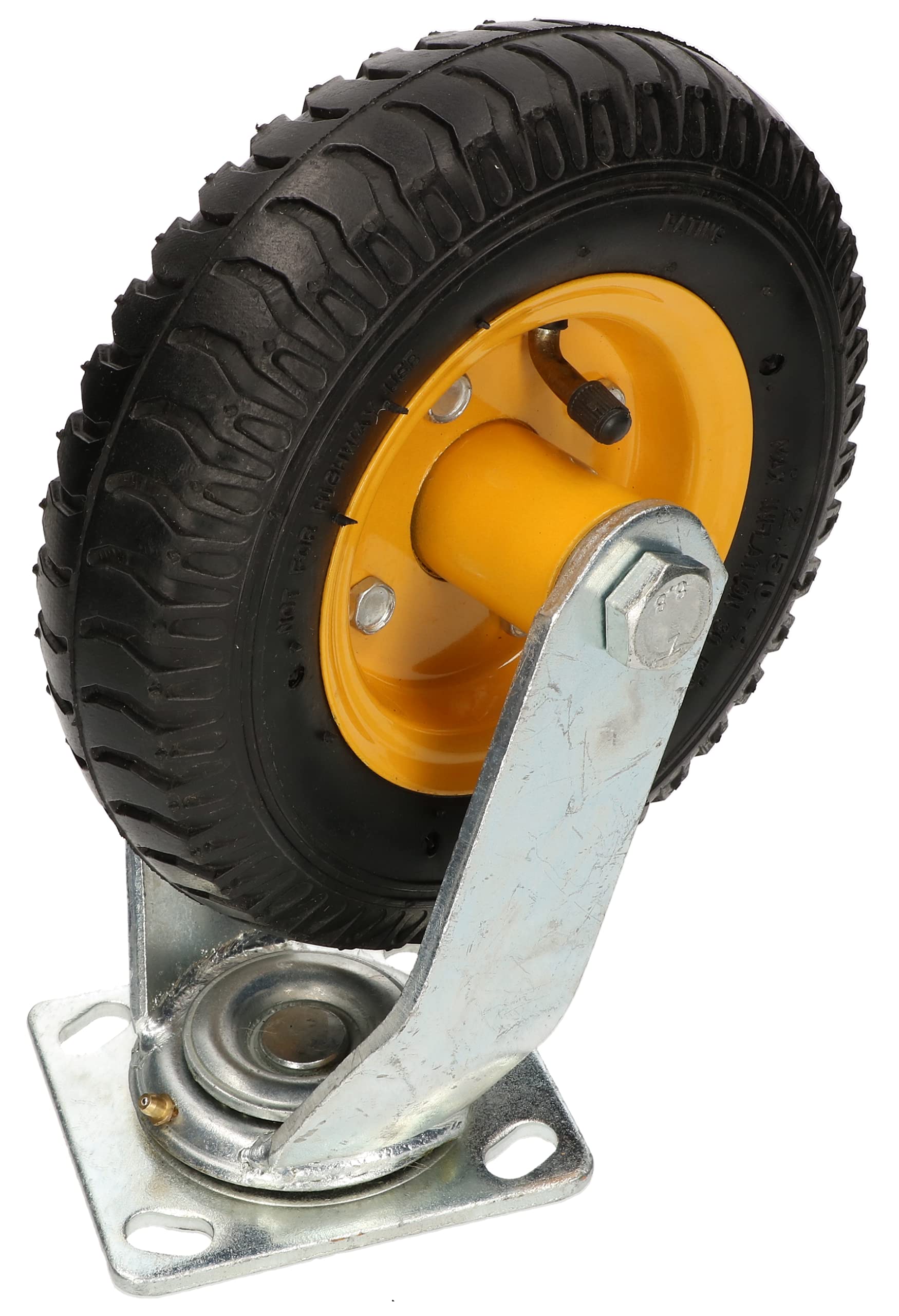 KOTARBAU® Rotella di trasporto 25 x 30 cm su cerchione in acciaio