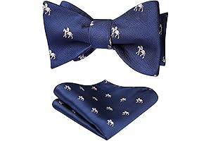 Debonair Derby Bowtie Ensemble: Woven Silk Elegance for Dapper Gentlemen