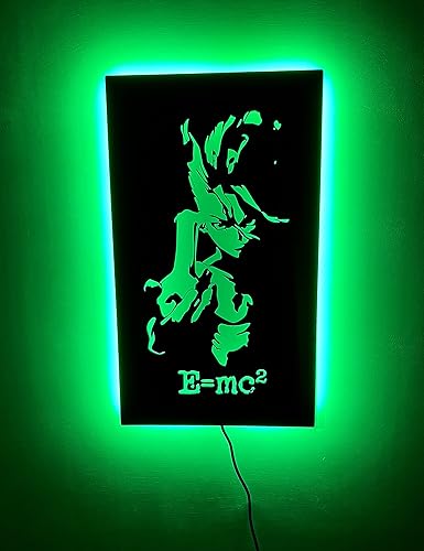 Dr. Stone Light, Senku Ishigami lamp, anime art, manga sign