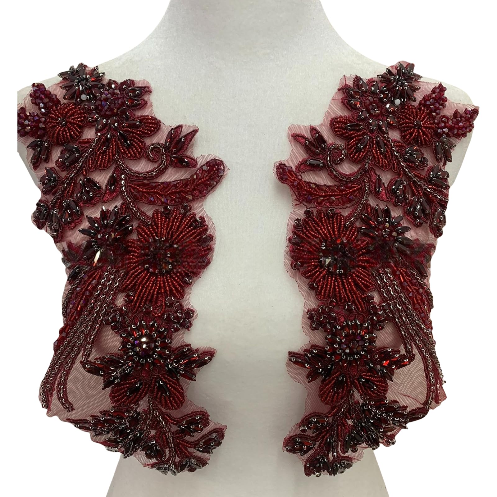 Applique florale brodée : réparez et sublimez vos vêtements