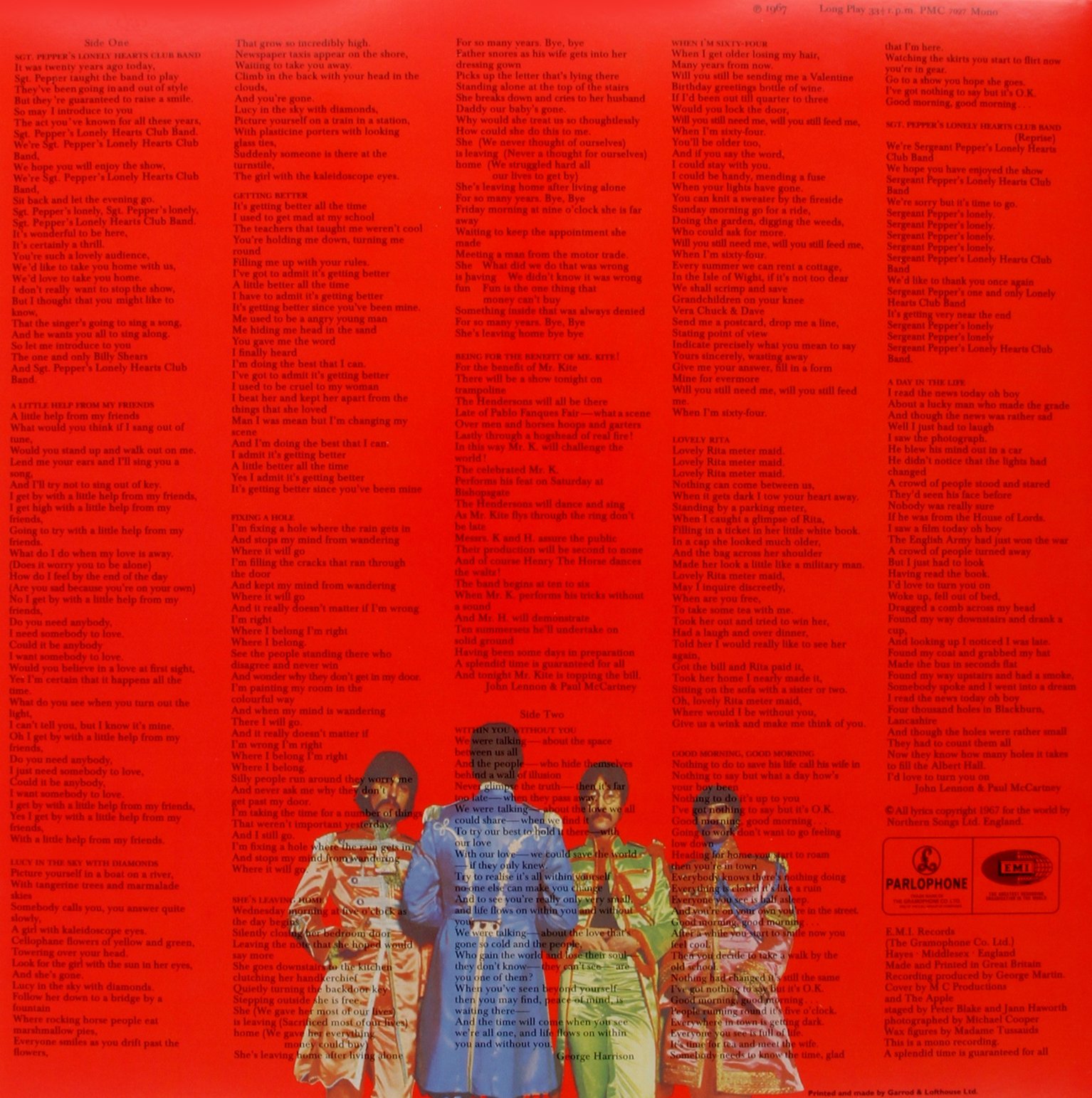 Sgt.Pepper's Lonely Hearts Club Band Mono)