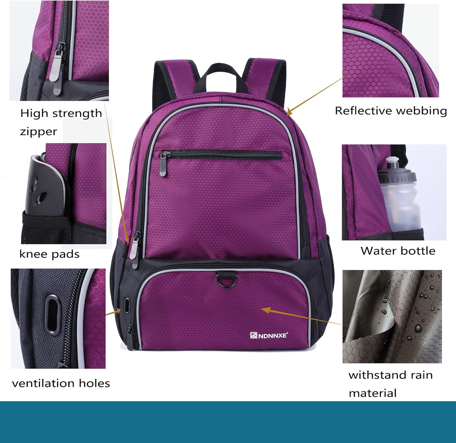 Brooman Youth Soccer Bags Backpack For Boys Girls Basketball Soccer Volleyball