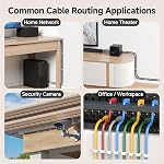 Cable Matters 200-Pack Nail-in Cable Clips Cord Organizer