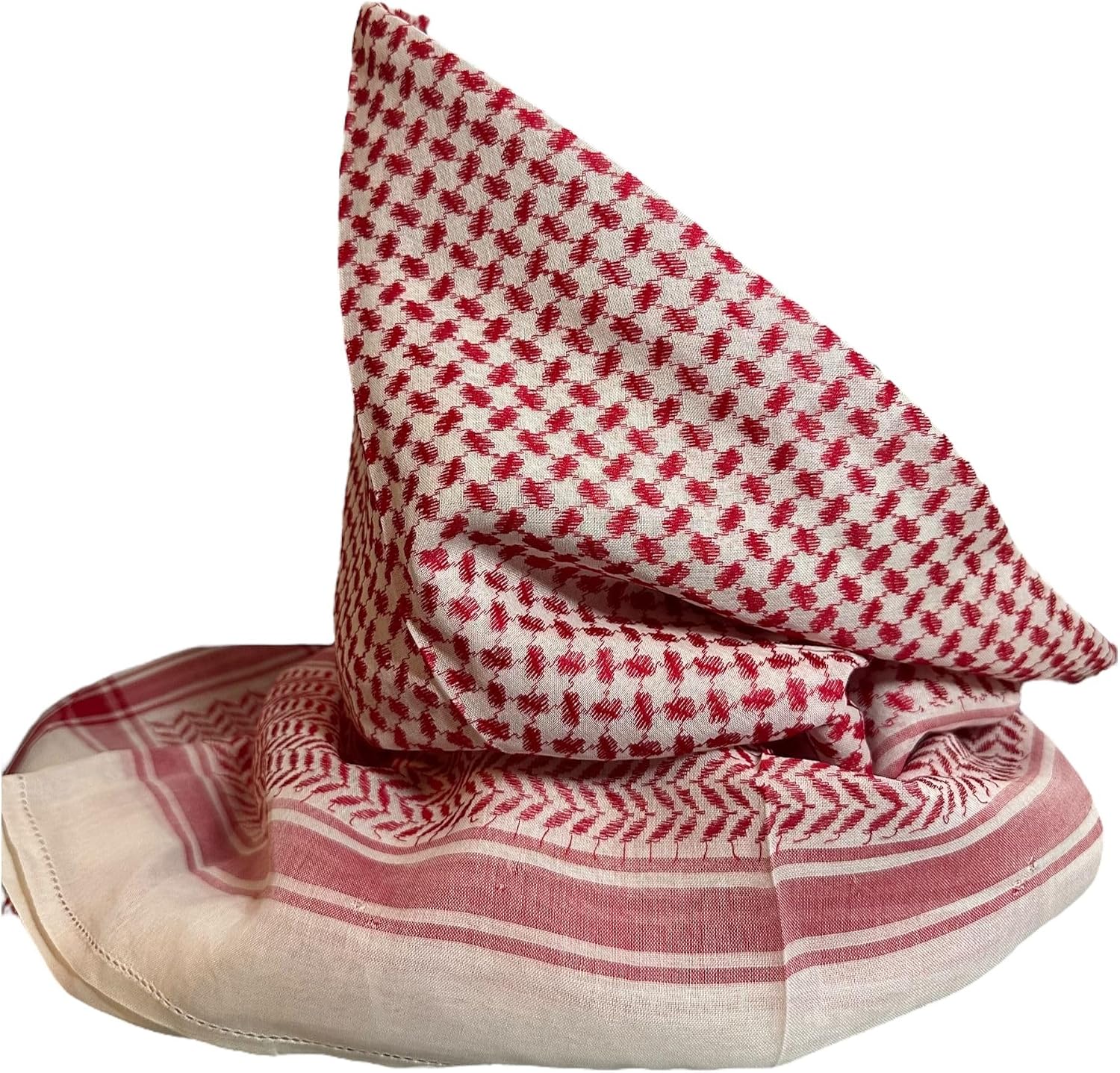 Tactical Desert Head Neck Scarf Keffiyeh Shemagh Turban Head Wrap - Multi Purpose Scarf 100% Cotton - (Unisex)
