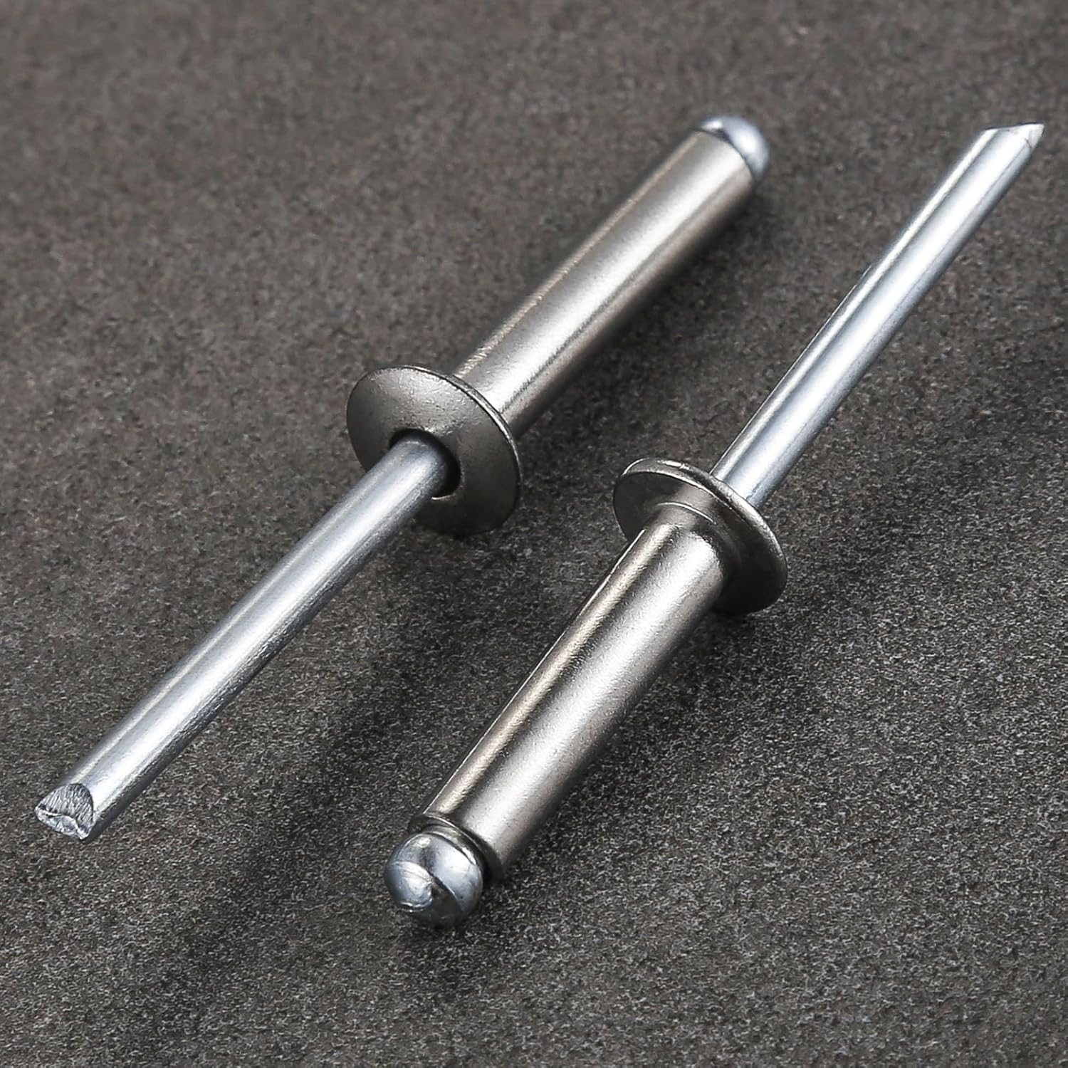 Wensilon (150Pcs) 1/4"x1/2" stainless steel blind pro Rivets,Steel handle and stainless steel mandrel