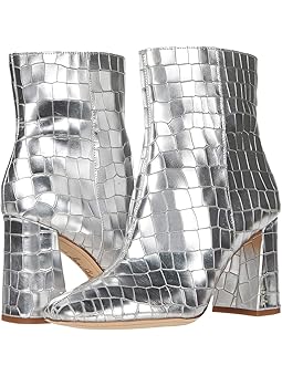 silver booties