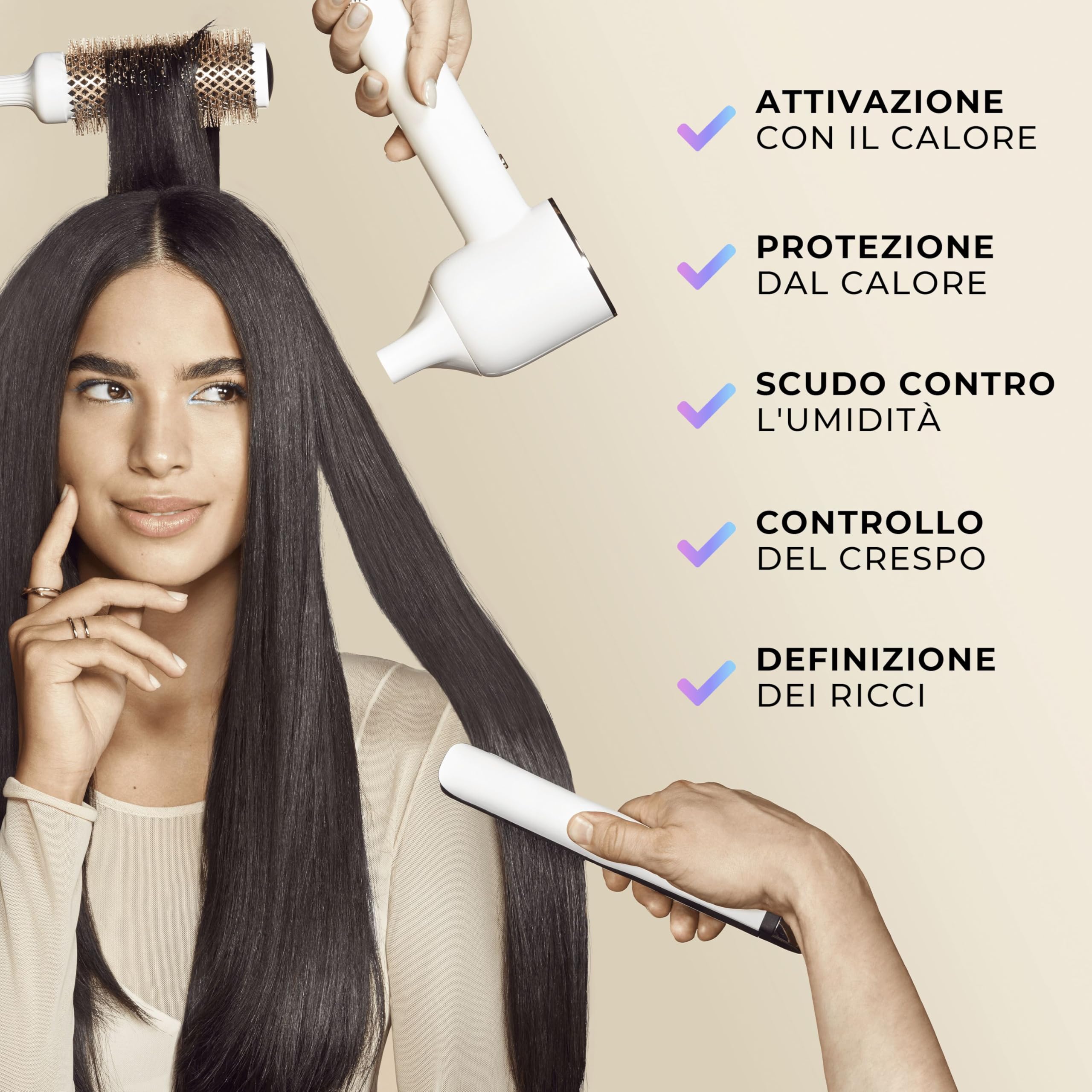 Pantene Pro-V Hydra Recharge Crema Senza Risciacquo Heat & Glow 135ml. Protegge da Umidità, Crespo e Calore. Formula Pro-V che Si Attiva con il Calore. Idratazione e Lucentezza Senza Appesantire