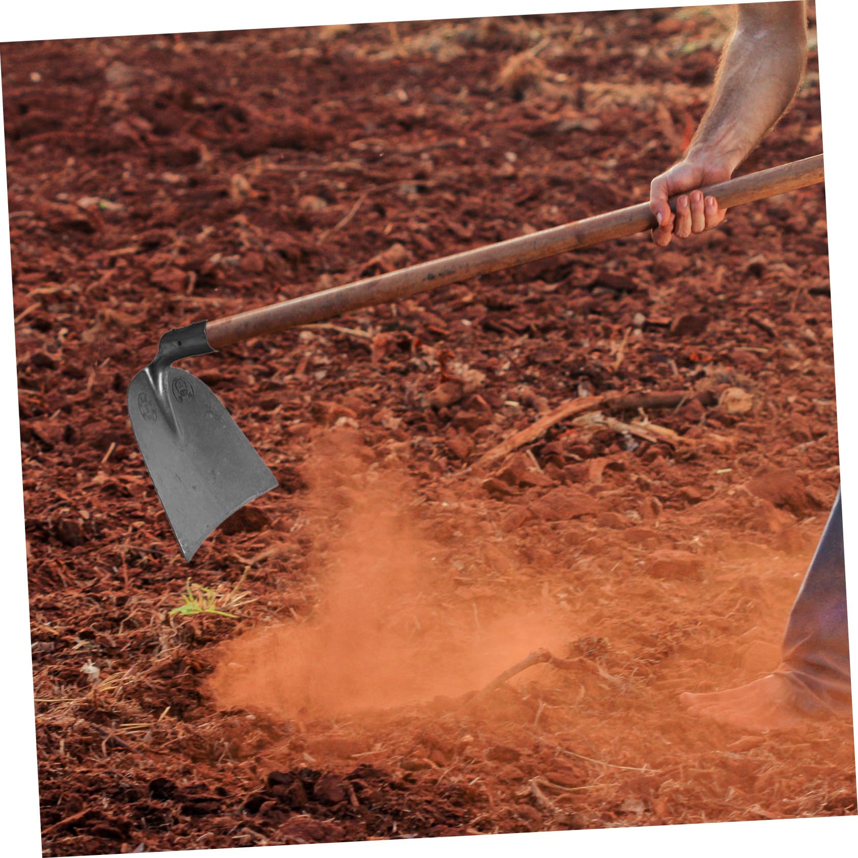 ORFOFE Acciaio al Manganese ad Alta Durezza, Attrezzo Agricolo Domestico Allargato per Diserbo e Aratura Facile, Strumento Integrato Resistente per Giardinaggio e Orto Stili multipli