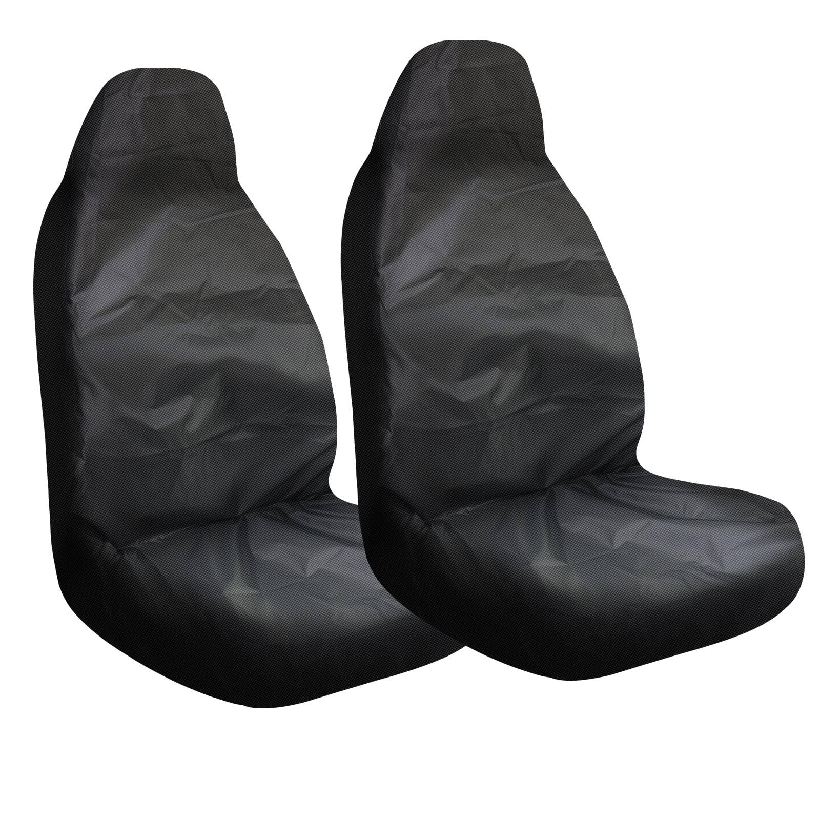 Raweao Autositzbezüge für Vordersitz, Universal Sitzbezüge Auto für Vordersitze Wasserdicht Autositzschutz, 500D Oxford Staubdicht Auto Sitzbezug für Werkstatt Sport Kinder(Stück of 2)
