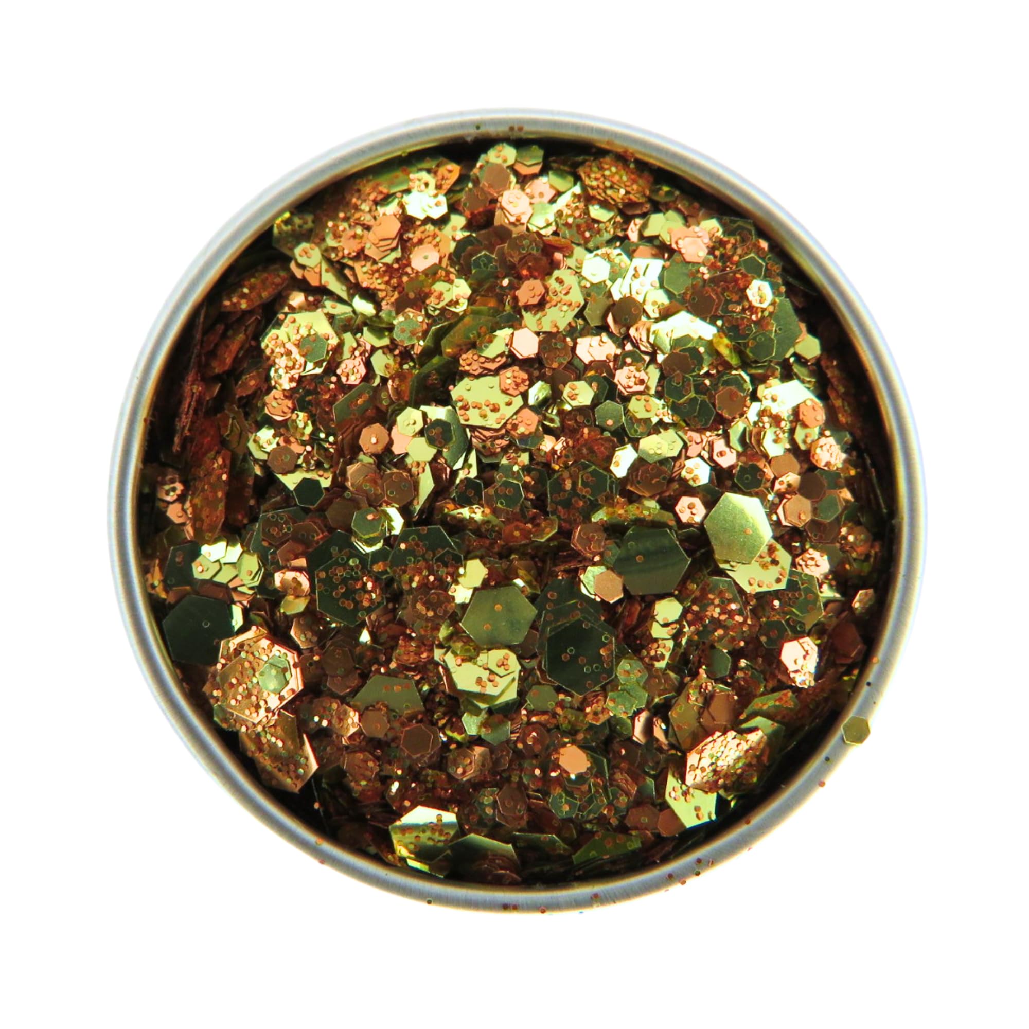 Pumpkin Spice Eco Glitter - Biodegradable Chunky Glitter for Makeup Autumn Festivals, 6g Pot - Genuine Bioglitter, Cosmetic Glitter