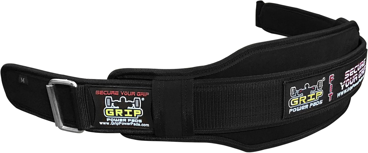 Pro Lifting Belt for Women - Black and Pink Weightlifting Support Belt - Rubber Pull for Easy Removal - Stylish Fitness Gear & Exercise Accessories