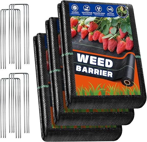Barrera de malezas de tela de paisaje, barrera de malezas resistente para jardín, bloqueador de malezas para camas elevadas, mantillo de tela para disponible en Yaxa Costa Rica
