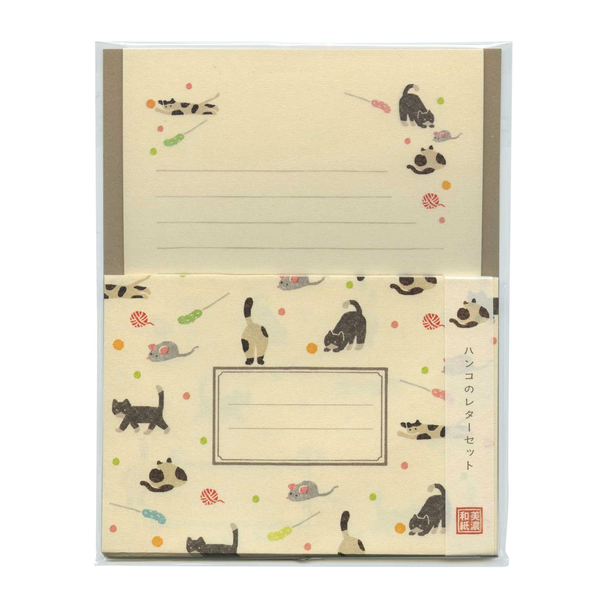 Amazon.co.jp: 古川紙工 レターセット Wa-Life ハンコレター ごろごろ 