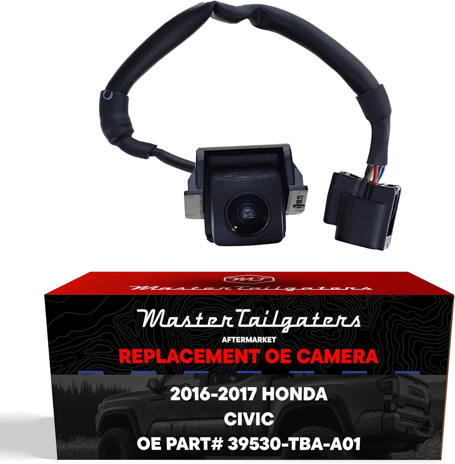 Master Tailgaters Replacement for Honda Civic Sedan (2016-2017) Backup Camera OE Part # 39530-TBA-A01
