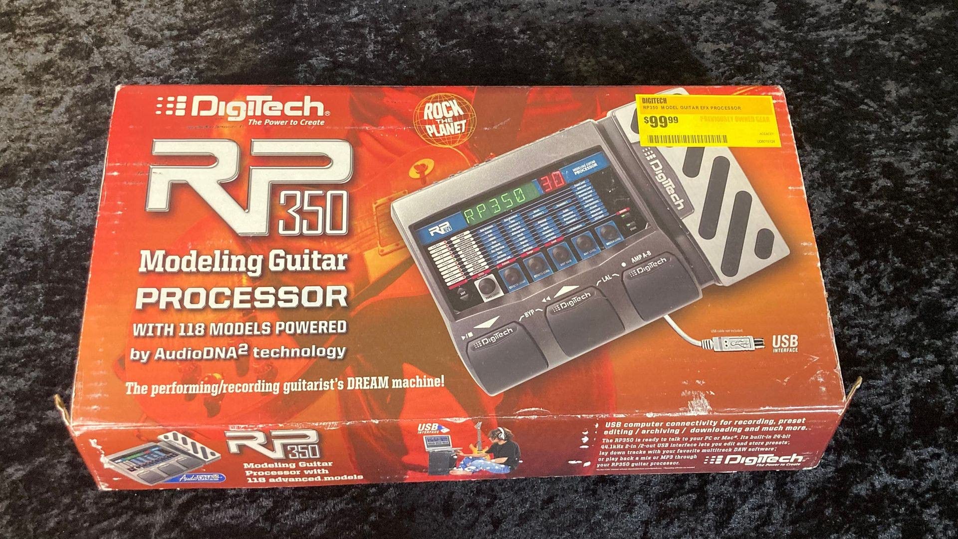 DigiTech RP350 Digitech Effect Pedal Utility Guitar Effects Pedal : Musical Instruments