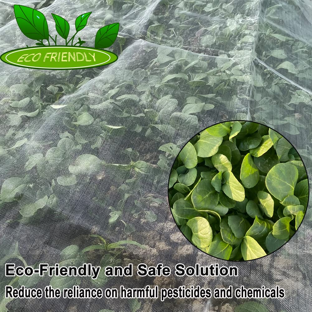 Snapklik.com : 6.5Ft X 20Ft Garden Mesh Netting Bird Pest Barrier ...
