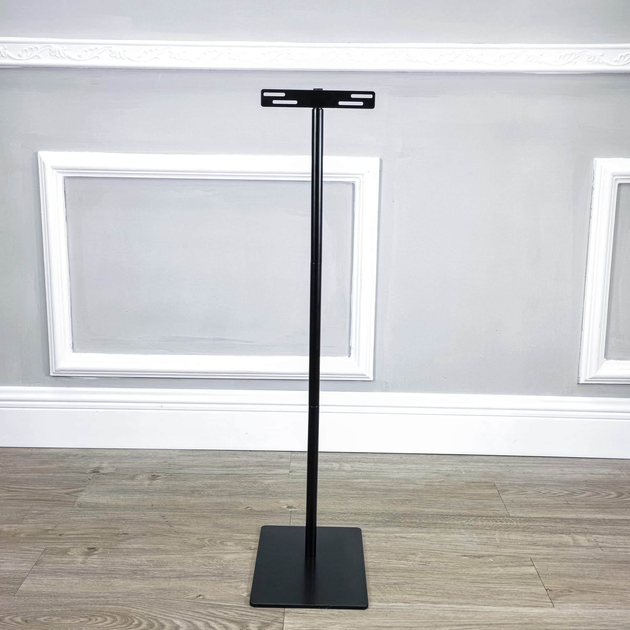 Metal Tube Stand Metal Base Ballot Box Stand Donation