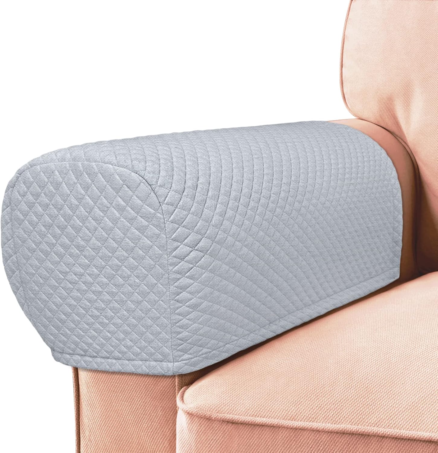 Roytub Stretch Couch Arm Covers, Breathable Armrest Covers for Sofas and Chairs Arm
