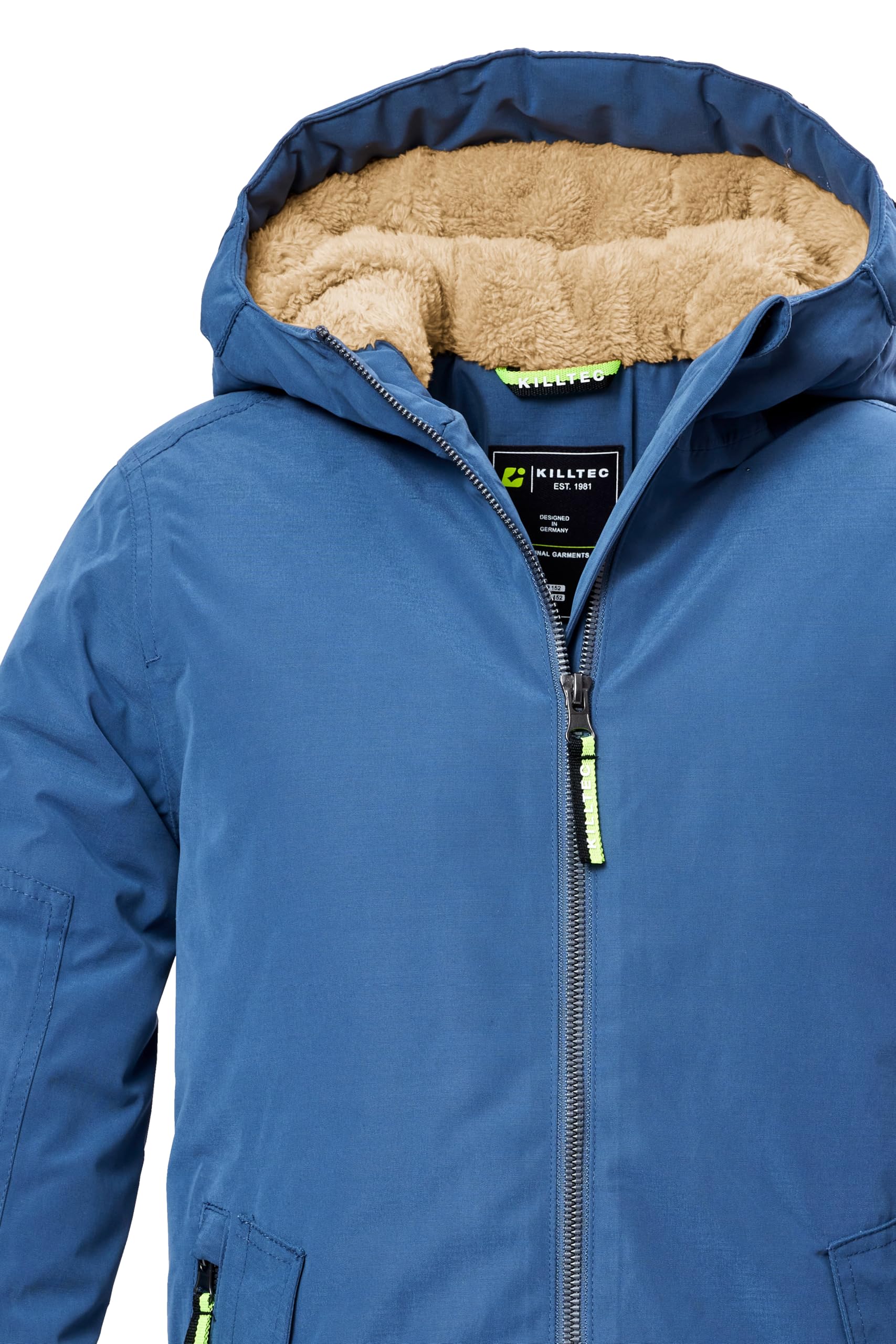 Killtec Kow 377 Bys Jckt Veste fonctionnelle/d'hiver avec capuche Garçon