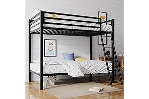 SHA CERLIN Twin Bunk Beds for Boys - Affordable Space Savers for Growing Families