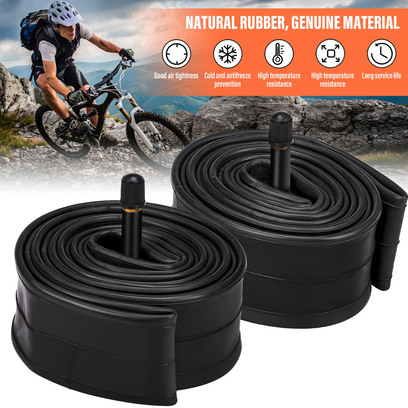 26x1 95 26 Inch Mountain Bike Inner Tubes Tir Tir Pair 26 X