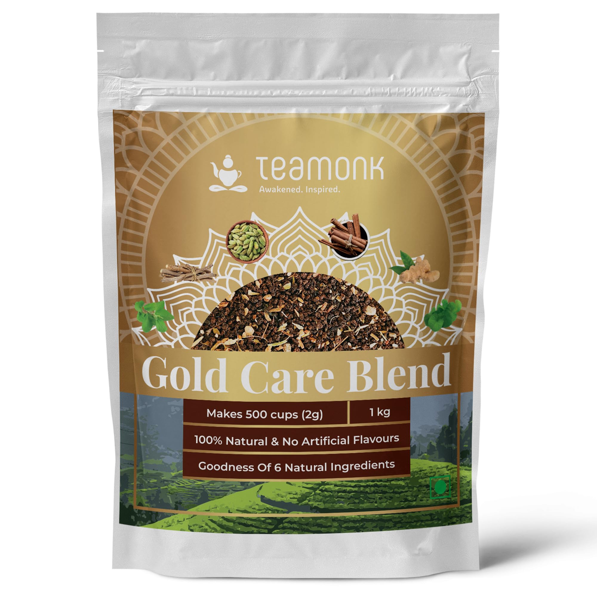 See full amazon price history chart for Teamonk - CTC Gold Care Assam Masala Black Tea (500 Cups) - 1kg Pouch | Masala Chai | Savings Pack | Premium Chai | No Artificial Flavour | Brahmi, Tulsi, Licorice, Cardamom, Cinnamon & Ginger Teamonk - CTC Gold Care Assam Masala Black Tea (500 Cups) - 1kg Pouch | Masala Chai | Savings Pack | Premium Chai | No Artificial Flavour | Brahmi, Tulsi, Licorice, Cardamom, Cinnamon & Ginger (B0CVB65W6Z) Amazon Price History, Amazon Price Tracker